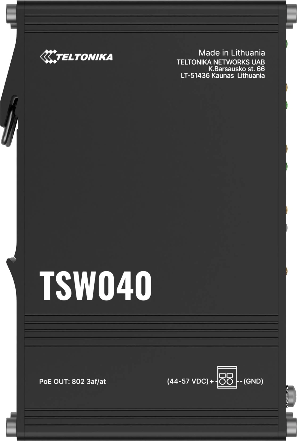 Teltonika TSW040 switch przemysłowy PoE (TSW04000000)