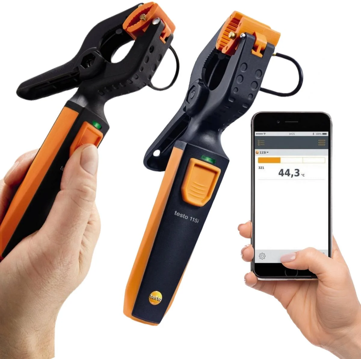 Termometr zaciskowy testo 115i NEW SmartSonda