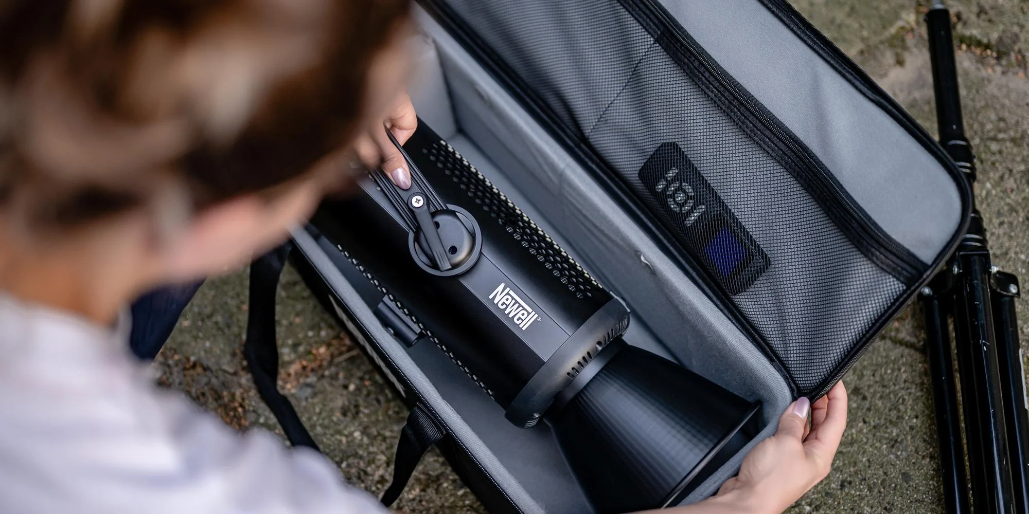 Torba transportowa Newell do lamp LED