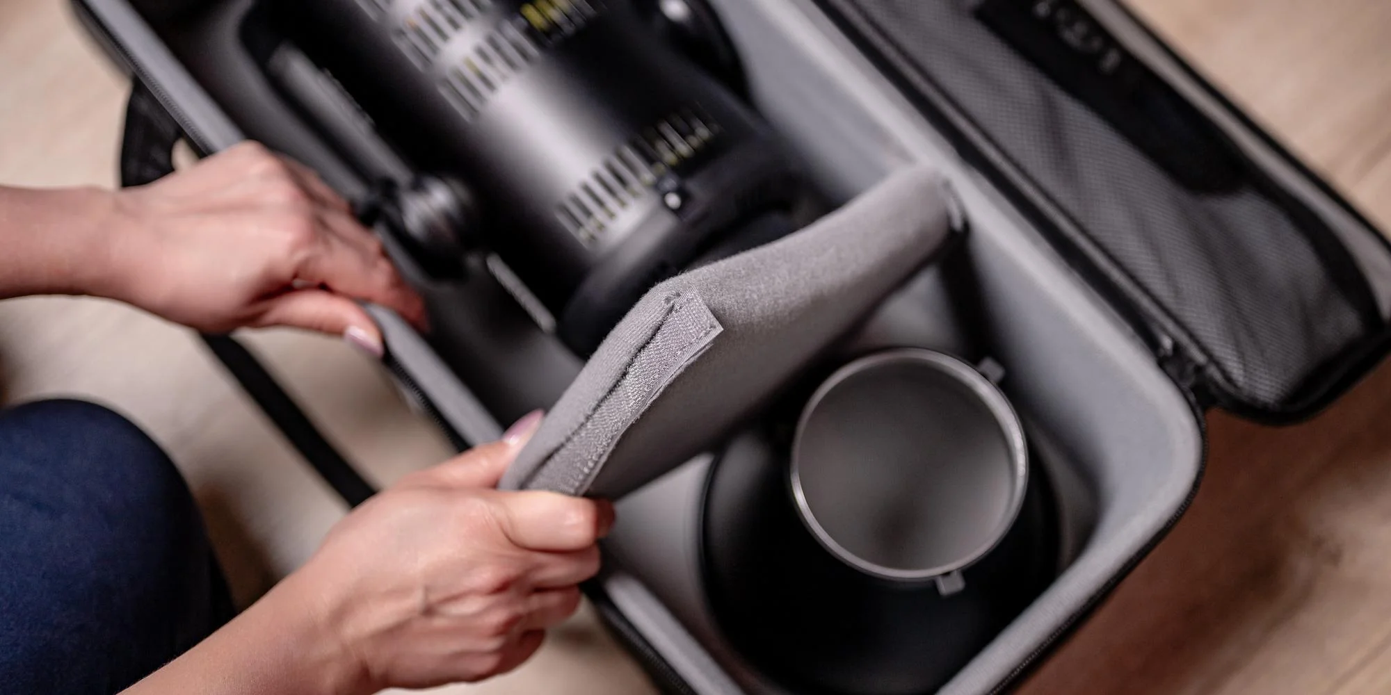 Torba transportowa Newell do lamp LED