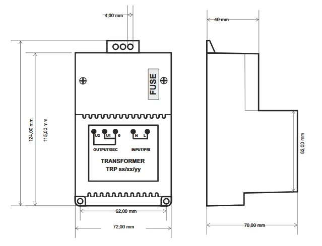 TRANSFORMATOR Pulsar AWT150 40VA/16V/18V TRP