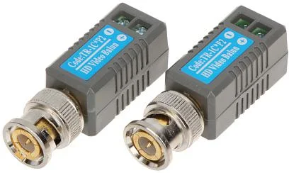 ZESTAW DO PRZESYŁU OBRAZU ZA POMOCĄ SKRĘTKI
KONWERTER DO SKRĘTKI PROSTY UTP DO KAMER CCTV HQ
KOMPLET PASYWNY, MONTAŻ NA ŚRUBOK