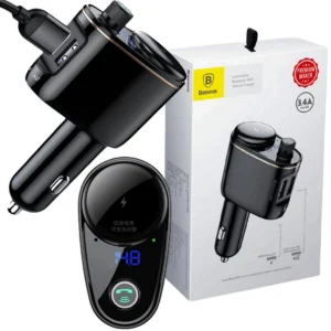 transmiter fm adowarka samochodowa baseus enjoy s 06 34a 2x 25b526598e434f8b9188cb37f5b22225