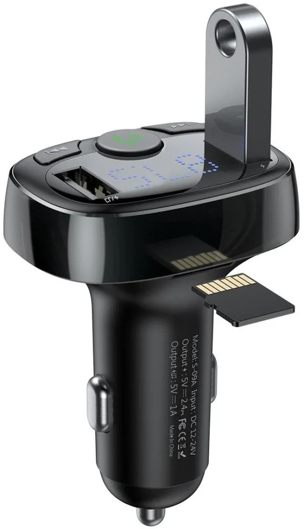 transmiter fm adowarka samochodowa baseus enjoy s 09a 34a 2x 32148703b472438382575be48bccbac9