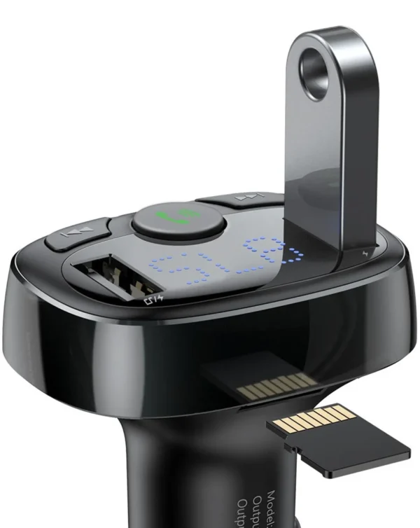 transmiter fm adowarka samochodowa baseus enjoy s 09a 34a 2x 4d63c9d06e6248979dd3559420fd0e35