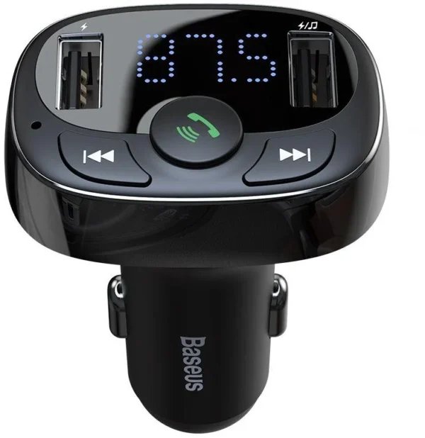 transmiter fm adowarka samochodowa baseus enjoy s 09a 34a 2x 845a58e5c85d4b3586b6cedaa02c2578
