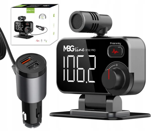 transmiter samochodowy mbg line bt92 pro 0663405b76ca48739c8ce246914a2149