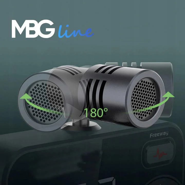 NAJWYŻSZEJ JAKOŚCI KIERUNKOWY MIKROFON HD Z REGULACJĄ: