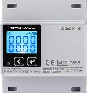 trojfazowy dwukierunkowy licznik energii le 3x230mb tech ste 2d9d309092ad4c6e88d60fd9eef1a6e5