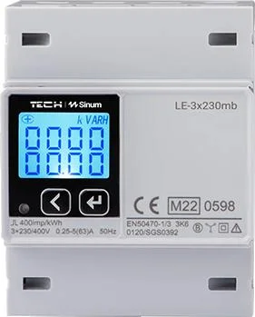 trojfazowy dwukierunkowy licznik energii le 3x230mb tech ste 2d9d309092ad4c6e88d60fd9eef1a6e5 trojfazowy dwukierunkowy licznik energii le 3x230mb tech ste 2d9d309092ad4c6e88d60fd9eef1a6e5