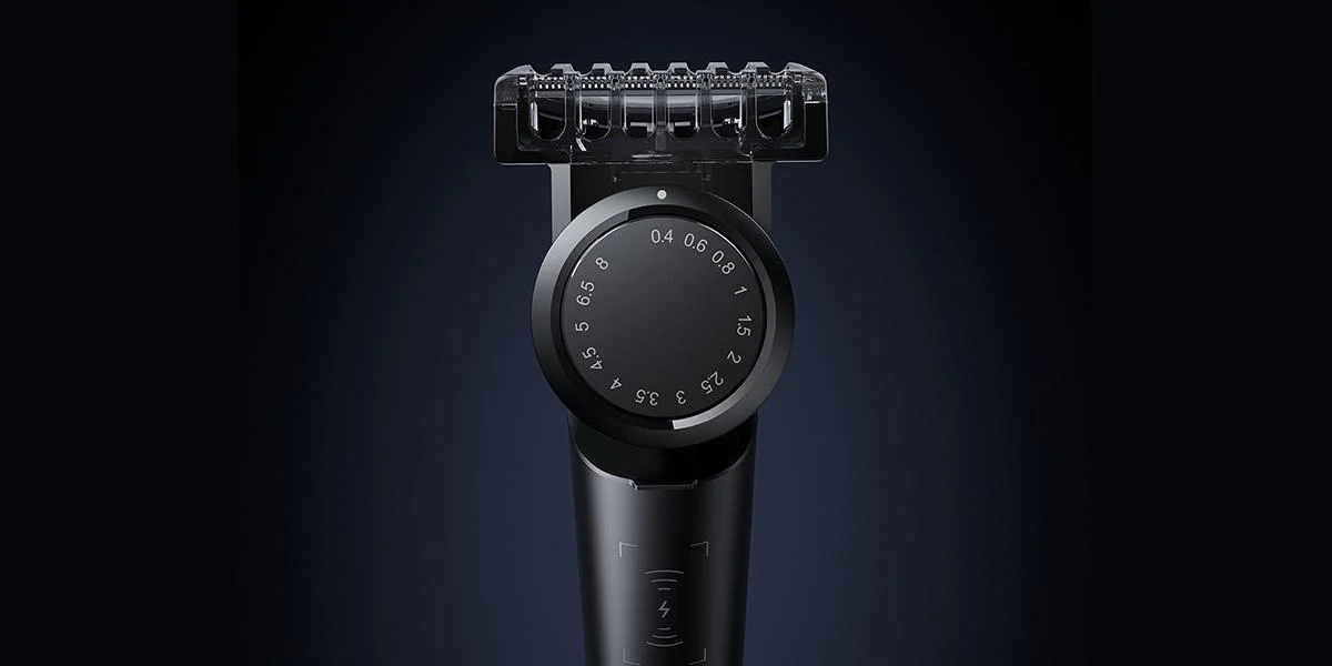 Bezprzewodowy trymer Xiaomi UniBlade - pożegnaj uszkodzenia skóry, wybieraj spośród 14 ustawień grzebienia