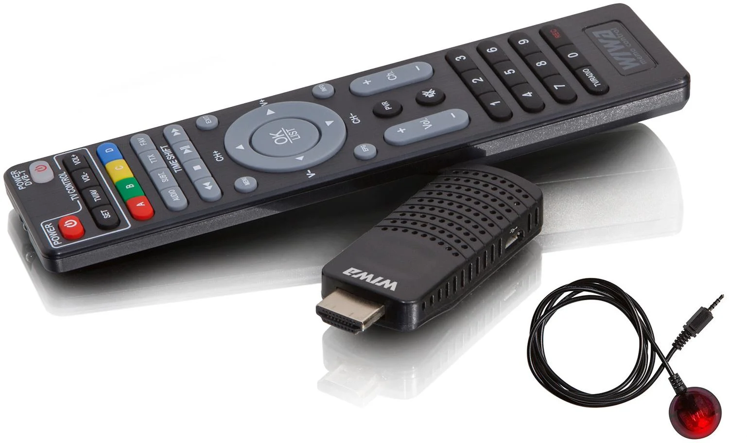 Specyfikacja techniczna tunera DVB-T/T2 WIWA H.265 MINI