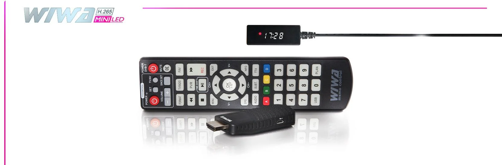 Najważniejsze cechy tunera DVB-T/T2 drugiej generacji WIWA H.265 MINI LED