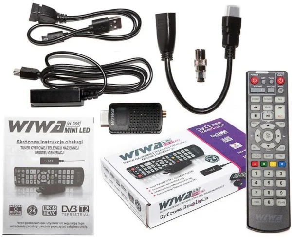 tuner dvb tt2 wiwa h265 mini led 8b204b1fdc36489eaa1ef892693a8563