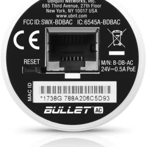 ubiquiti bullet b db ac c807fa4ec333479faf5c6e2334999585