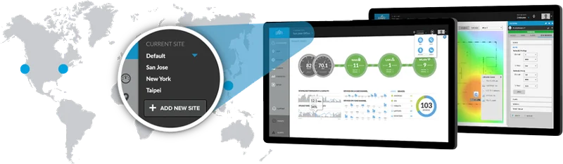Skalowalne zarządzanie siecią Wi-Fi