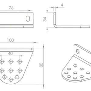 uchwyt beninca bsr 1szt do siownikow bill i bob 82e9227687954d8bacf41bef9d731bea