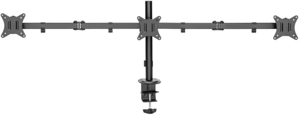 uchwyt biurkowy przegubowy na 3 monitory spacetronik spa 130 1f6ef3facf374f23ad89caf2e6d86672