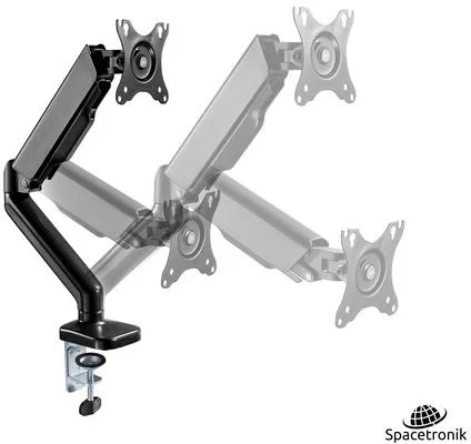 uchwyt biurkowy spacetronik spa g110 na monitor 17 32 11fa51e4e26e42fbacc574dc07e49d74