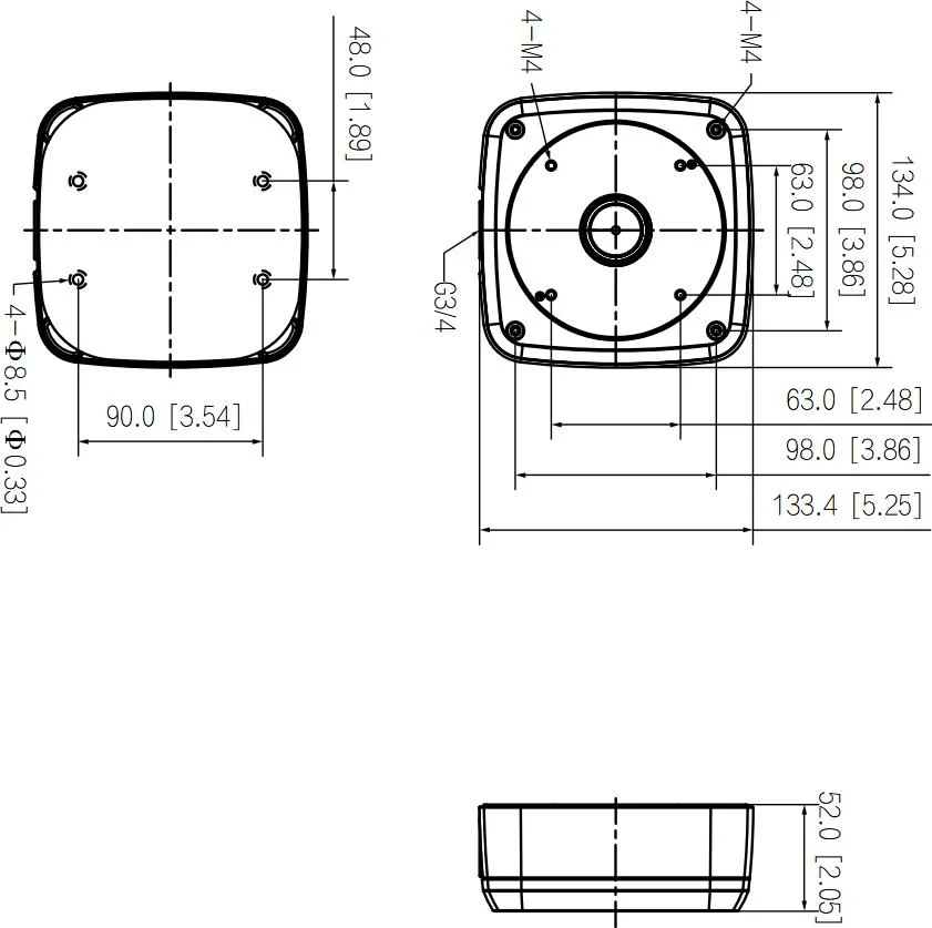 UCHWYT DAHUA PFA124-B