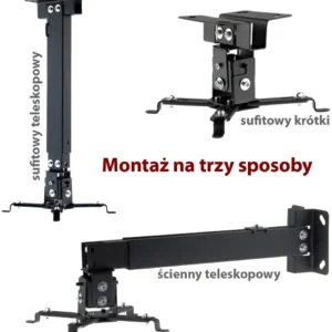 uchwyt do montazu projektora 2w1 sufitowyscienny p 108 8049c6197e1b420284ac85cce5c0b06e