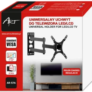 uchwyt do tv lcdled 17 42 25kg ar 57a art regpionpoziom e1f32a8b0b6342408afa38cc66f22928