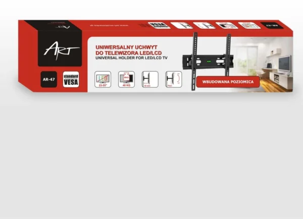 uchwyt do tv lcdled 23 55 40kg ar 47 art reg w pionie ffdbbbeef3b34354ac307818d1bb6551