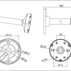 uchwyt hikvision ds 1271zj 130 trl 34b0a069b63e4dc78747e09ddf29b566
