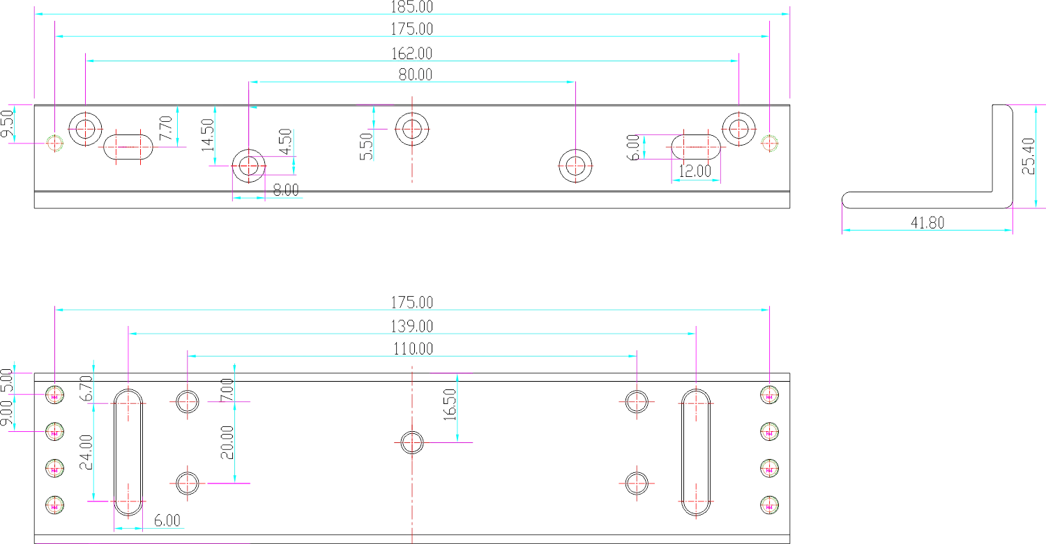 Uchwyt montażowy SCOT BK-350L2 (do zwory EL-350-2)