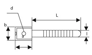 uchwyt paskowy do przewodow up 22uv czarny 100szt ed8ef5013a17464b826d18ecd5a70b24