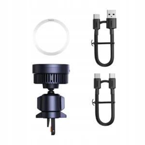 uchwyt samochodowy adowarka indukcyjna baseus magpro bs cw04 efbb98eb2bab48d48ff84d57a5b46064