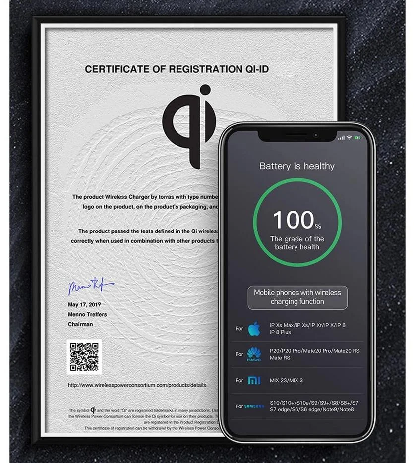 Baseus WXHW03-01 - uchwyt samochodowy i ładowarka indukcyjna z certyfikatem Qi