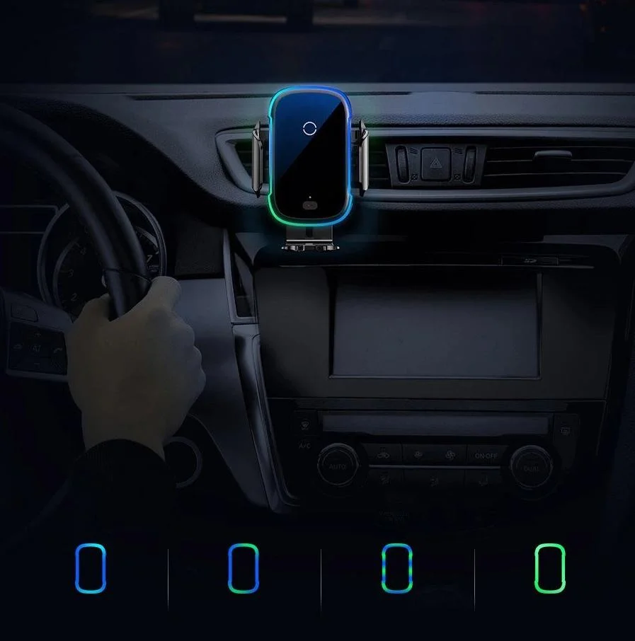 Baseus Light Electric Holder WXHW03-01 Qi 15 W - wysokiej jakości komponenty, światowej klasy chipy