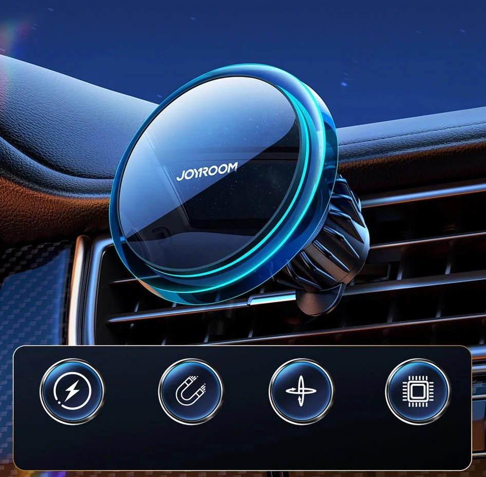 Uchwyt samochodowy magnetyczny ładowarka indukcyjna Joyroom JR-ZS291 Qi 15W MagSafe Apple Iphone