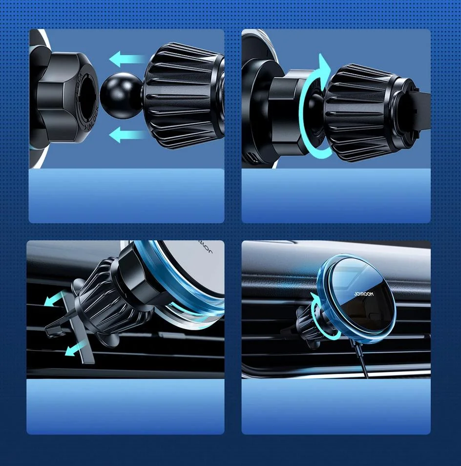 Postaw na bezproblemową instalację z uchwytem Joyroom JR-ZS291 Qi 15W