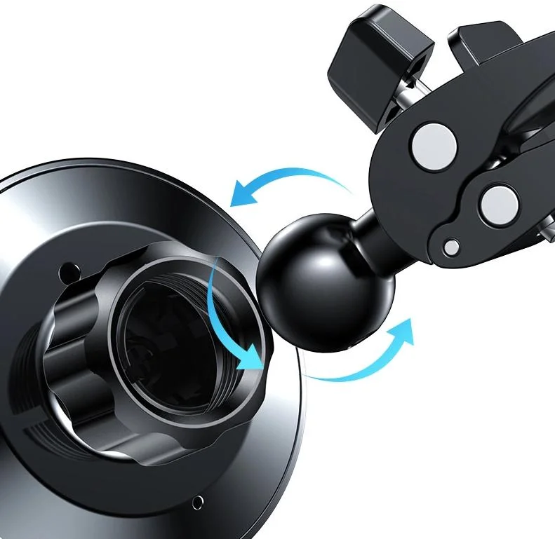 Uchwyt samochodowy magnetyczny ładowarka indukcyjna Joyroom JR-ZS240 Qi 15W MagSafe Apple Iphone