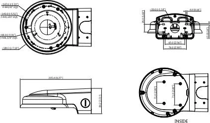 UCHWYT ŚCIENNY DAHUA PFB211W
