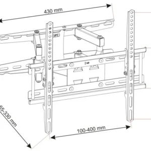 uchwyt tv scienny ledlcd art 23 60 464504eeafab44af96e3000caffc2cdf