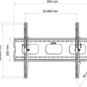 uchwyt tv scienny ledlcd art 42 100 7816329023e24037b1424c1116501ced