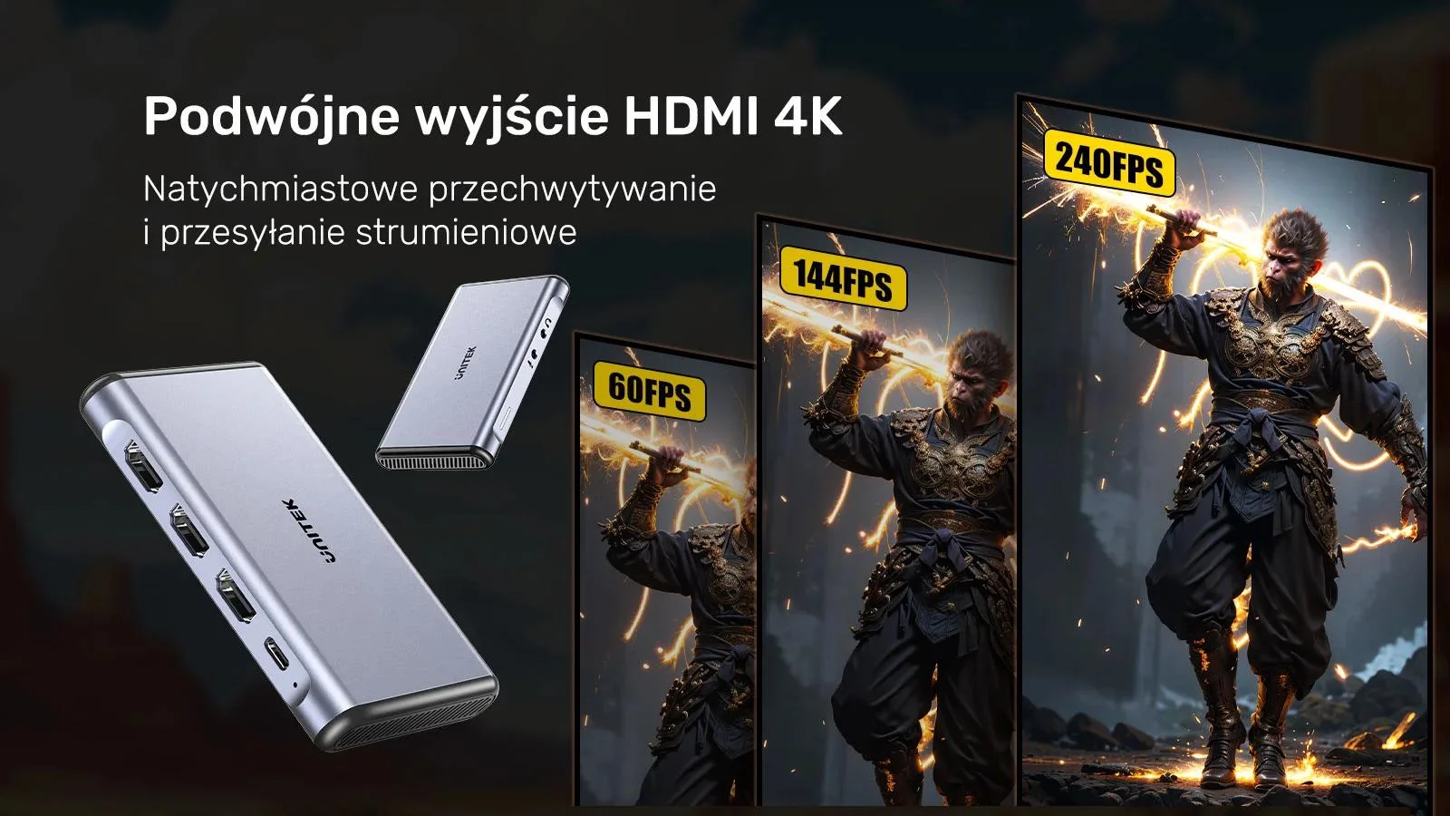 Unitek 4K@60Hz Video Capture Card