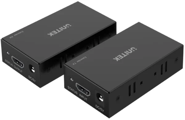 unitek 60m hdmi extender over ethernet v100a e906775e613f4d17b27996c0dd1afe63