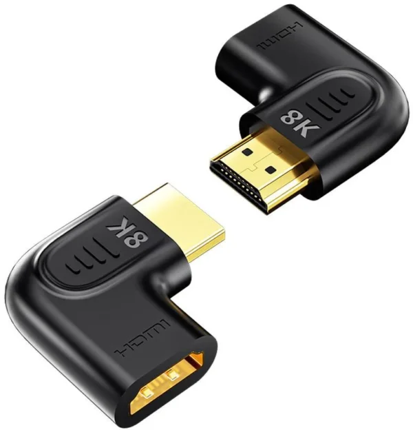 unitek adapter katowy paski 8k hdmi 90 i 270 stopni f0ef38f5d18044bb965b53ffd9e485f2