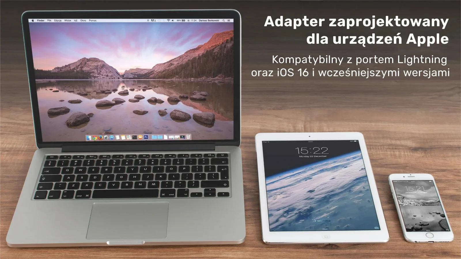 Unitek Adapter Lightning na mini jack 3,5 mm (F)