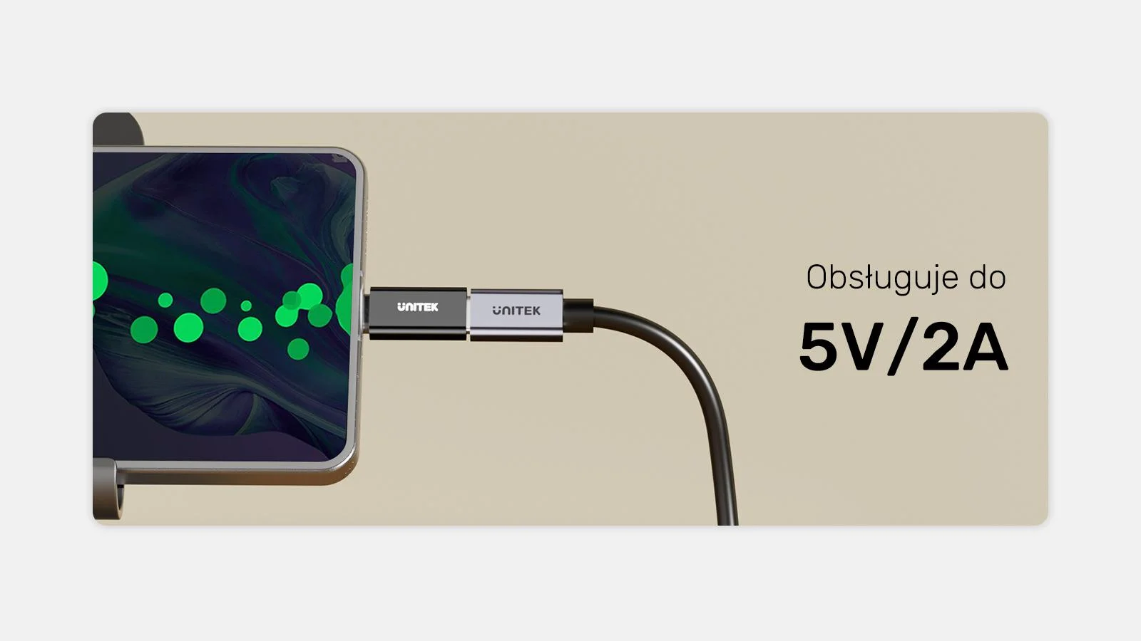 Unitek Adapter USB-C do Micro USB A1050ABK03