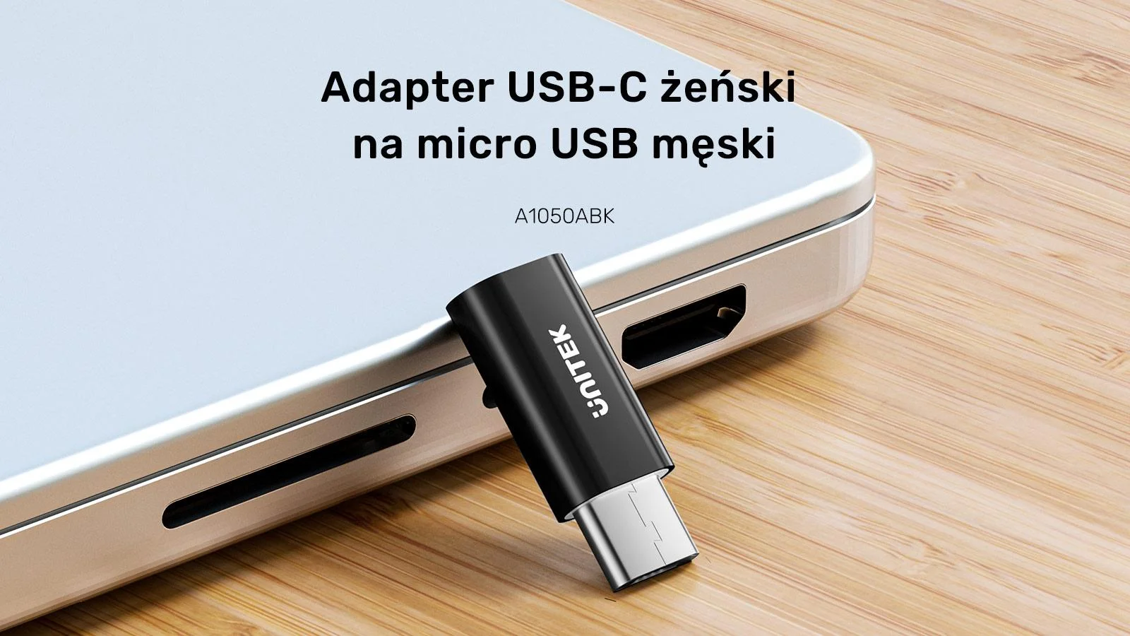 Unitek Adapter USB-C do Micro USB A1050ABK03