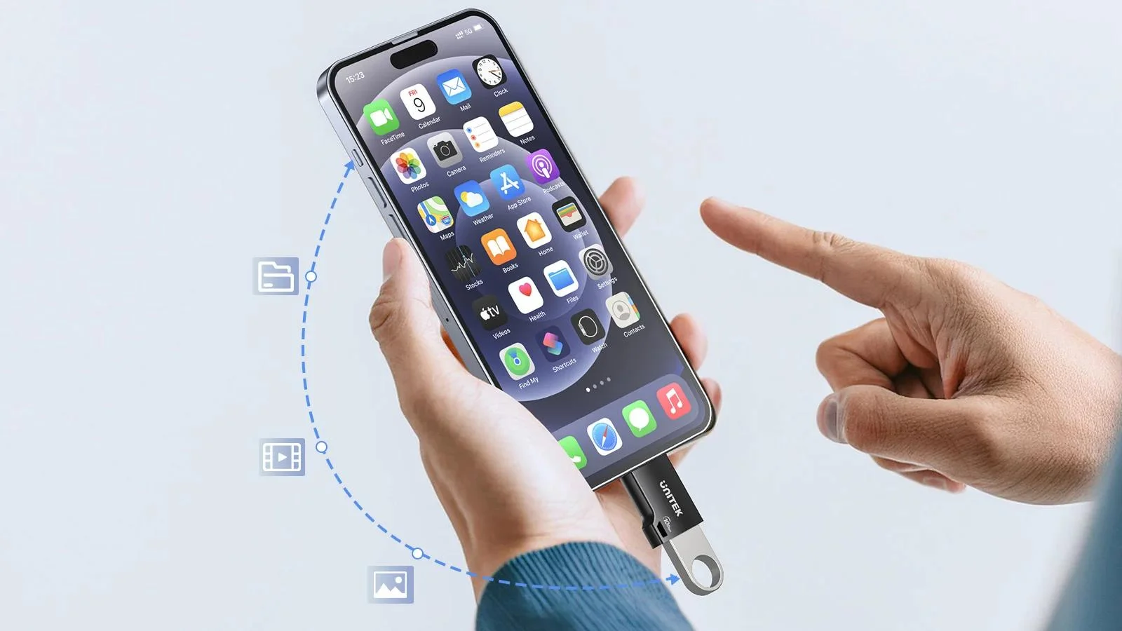 Unitek Adapter USB-C do USB-A 10Gbps