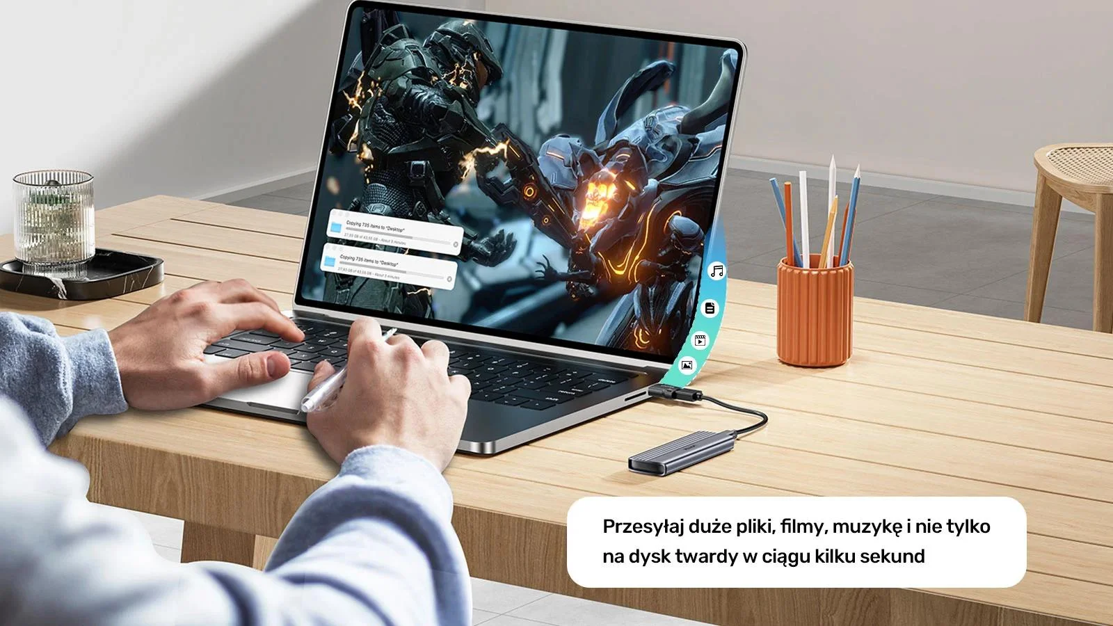 Unitek Adapter USB-C do USB-A 10Gbps