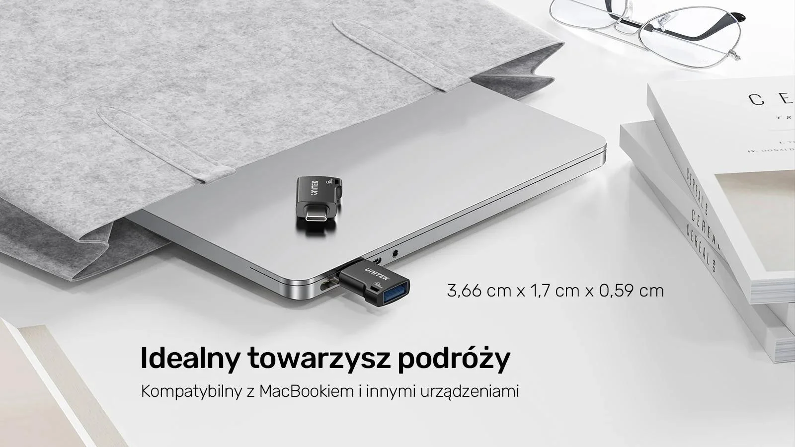 Unitek Adapter USB-C do USB-A 10Gbps