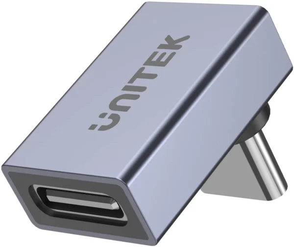 unitek adapter usb c na usb c katowy 40gbps 240w 127e2a6fa2fa4e7a8a1e6343a05f5ed7