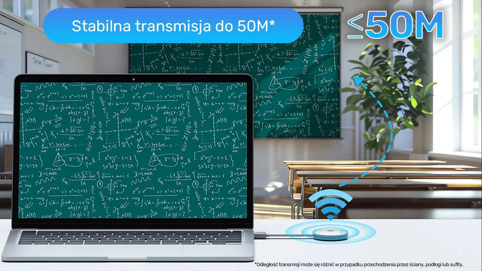 Unitek bezprzewodowy nadajnik obrazu w 4K HDMI